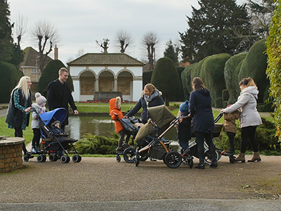BuggyBoard Maxi <br />out and about 3